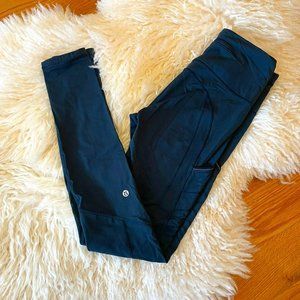 Lululemon Fleece Lined Tights - with Side Pockets